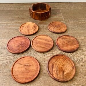 Wooden coasters